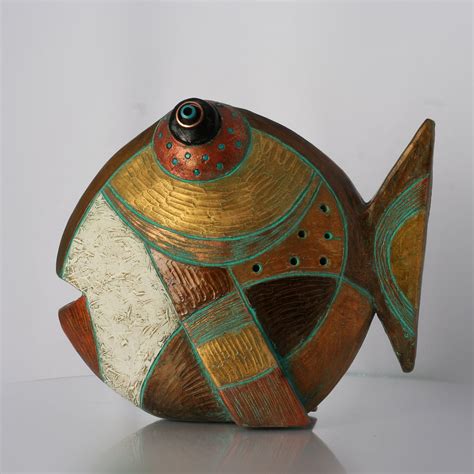 ceramic fish|Ceramic Fish Decor .